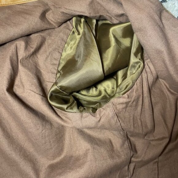 Vintage Y2K GAP Genuine Leather Tan Moto Jacket, SUPER soft Women Size Medium - Picture 6 of 11